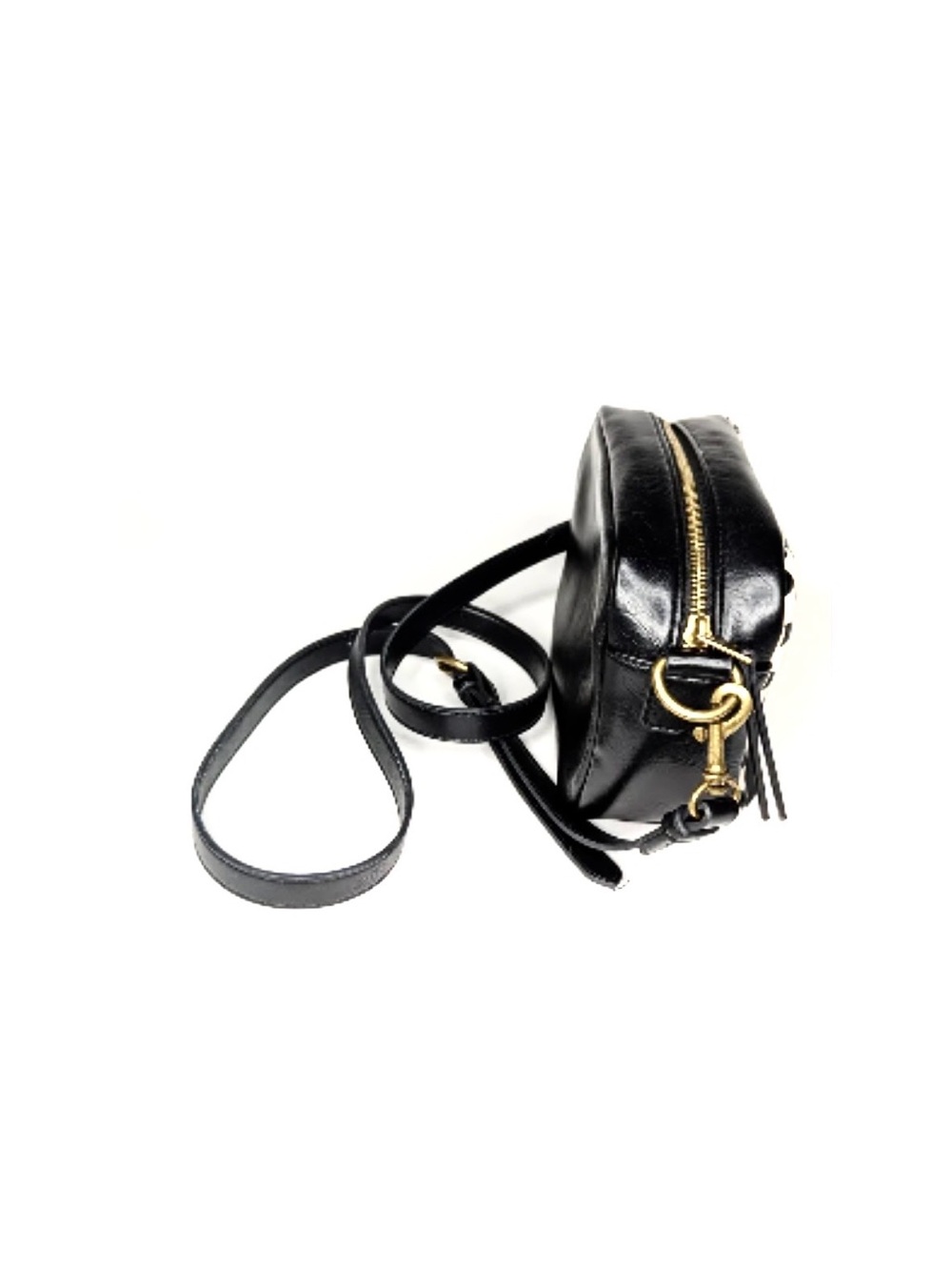UNIVERSAL THREAD Camera Crossbody Bag, black and cream - Picture 4 of 5